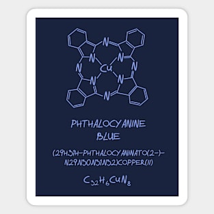 Pigment Molecules Phthalocyanine Blue Magnet